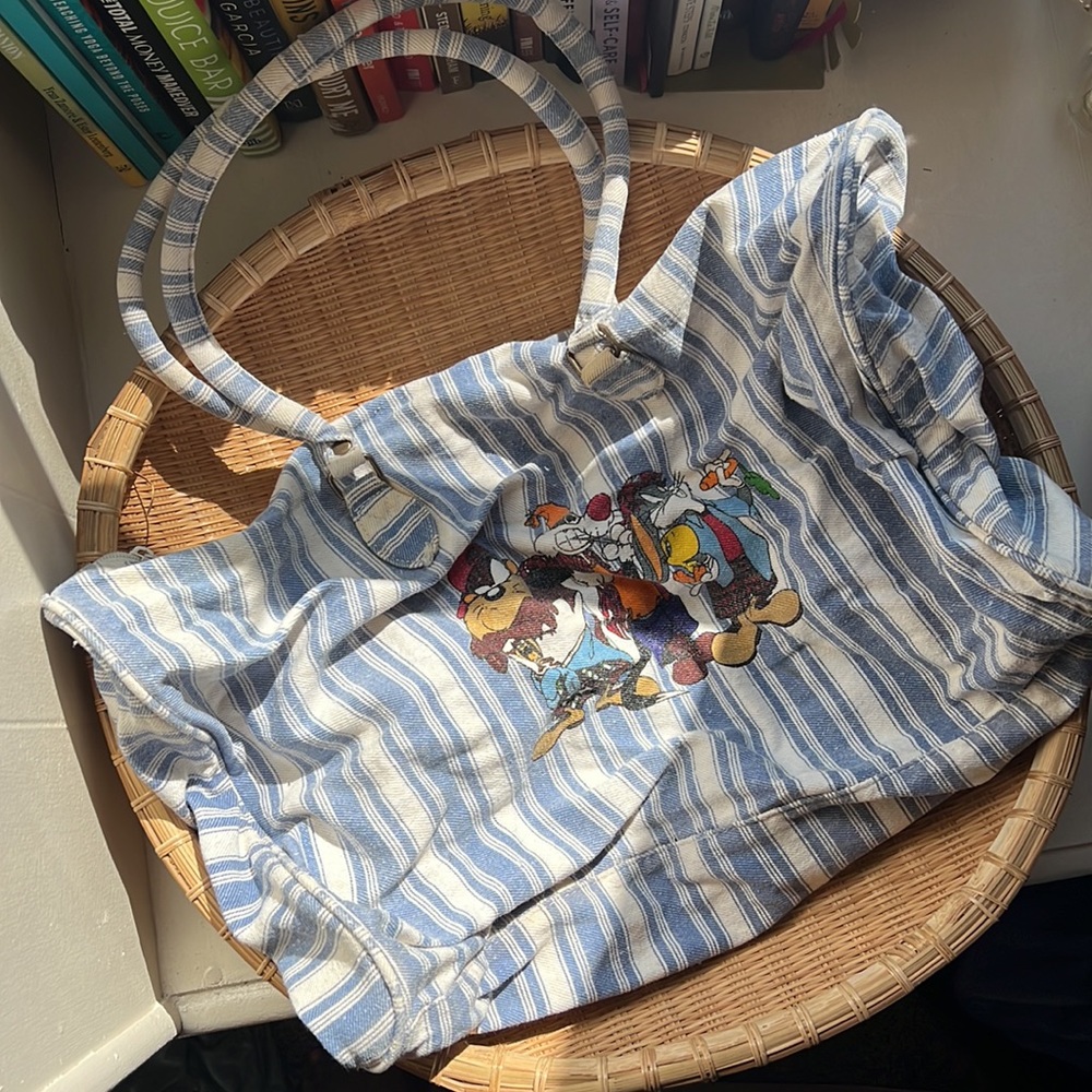 1990’s Vintage Looney Toon Jean Weekend Bag